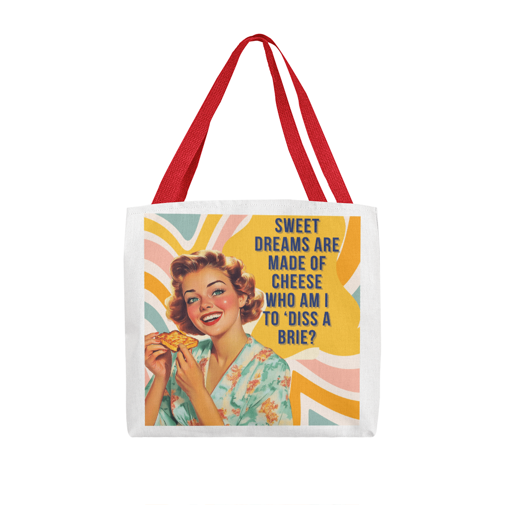 Sweet Dreams Retro Tote Bag