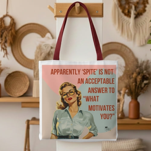 Spite Retro Tote Bag